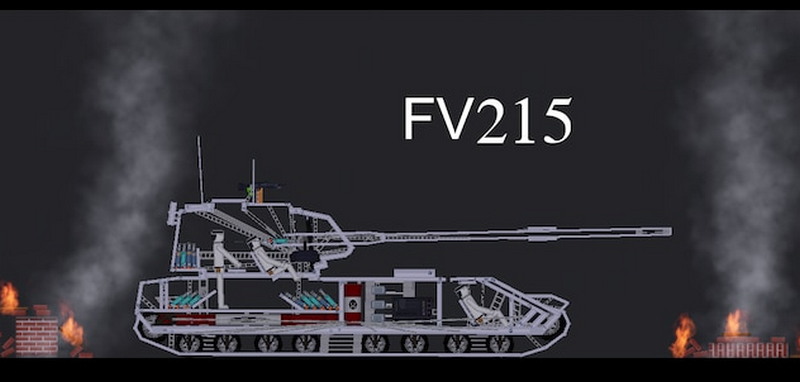 Мод танка FV215